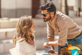 Felicita nowy serial w TVP1. Zośka (Laura Breszka), Marco (Alessandro Parrello)