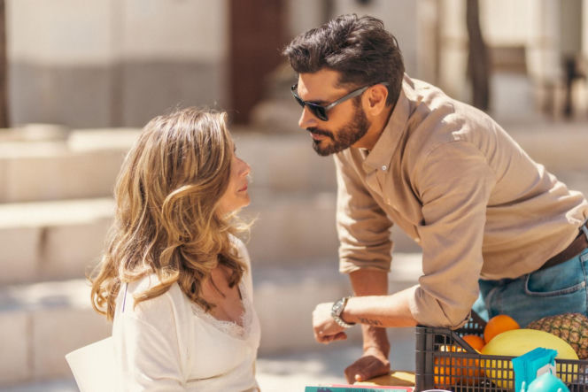 Felicita nowy serial w TVP1. Zośka (Laura Breszka), Marco (Alessandro Parrello)