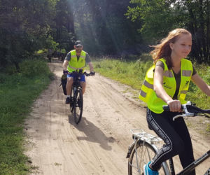 Rodzinny Rajd Rowerowy Do Rezerwatu Świdwie z Gryfusem