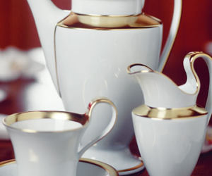 Porcelana Furstenberg. Serwis Empire z 1805 r. w klasycznej dekoracji Melos. 