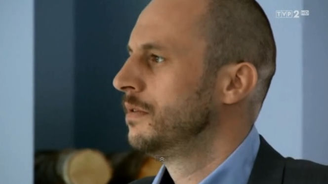 M jak miłość odc. 1084. Robert Lubiński (Tomasz Borkowski)