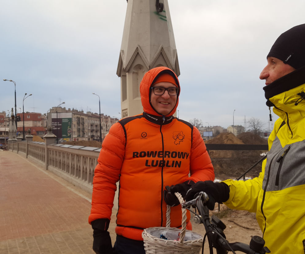 Rower zimą to nie fanaberia. Międzynarodowy Dzień Dojeżdżania do pracy rowerem w Lublinie [VIDEO]