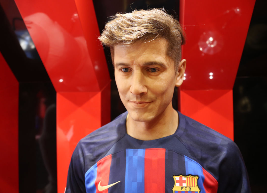Robert Lewandowski figura woskowa