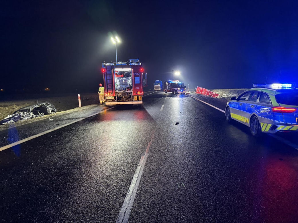 Wypadek na DK15