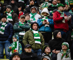 Lechia Gdańsk - Raków Częstochowa; Zdjęcia kibiców z meczu 30. kolejki PKO BP Ekstraklasy