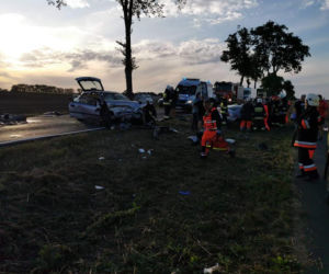 Groźny wypadek w Kotomierzu pod Bydgoszczą. 8 osób rannych!