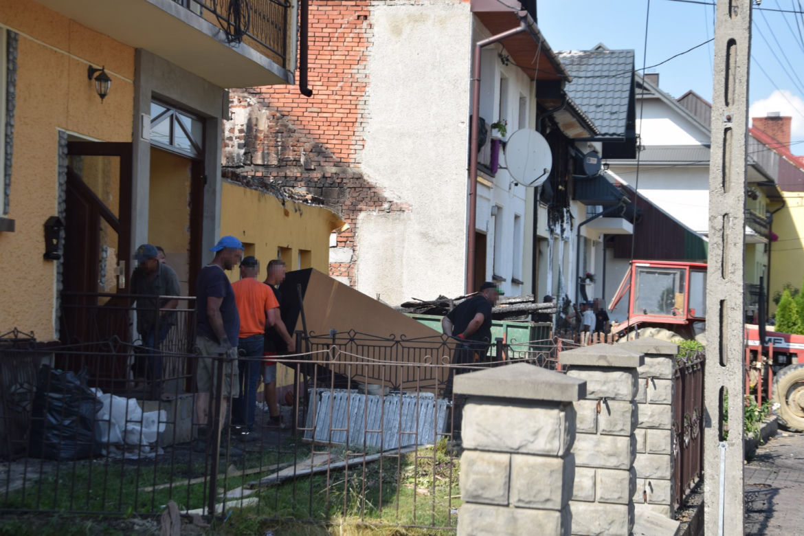 Góralska solidarność po pożarze w Nowej Białej II