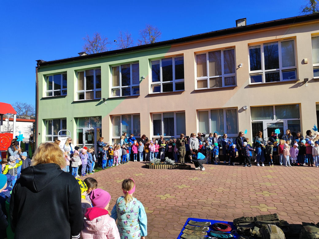 Na terenie Publicznego Przedszkola nr 3 odbył się bieg "Rozwiń skrzydła"
