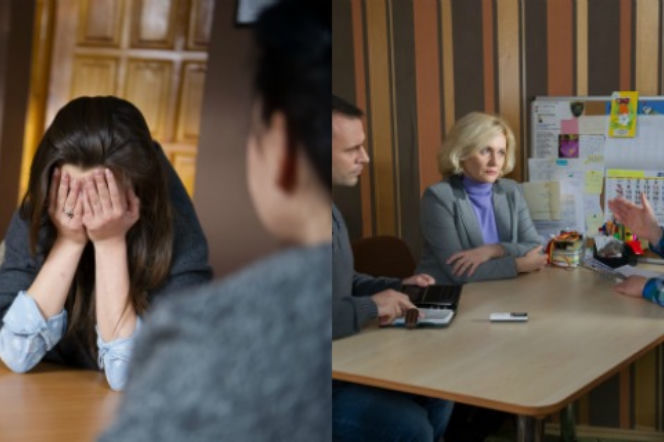 Na Wspólnej odcinek 2452, Dorota (Julia Wieniawa), Danka (Lucyna Malec), Marcin (Antek Królikowski)