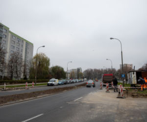 Prace na obwodnicy Gocławia