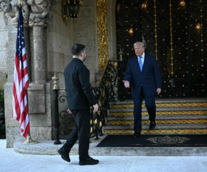 Wołodymyr Zełenski i Donald Trump