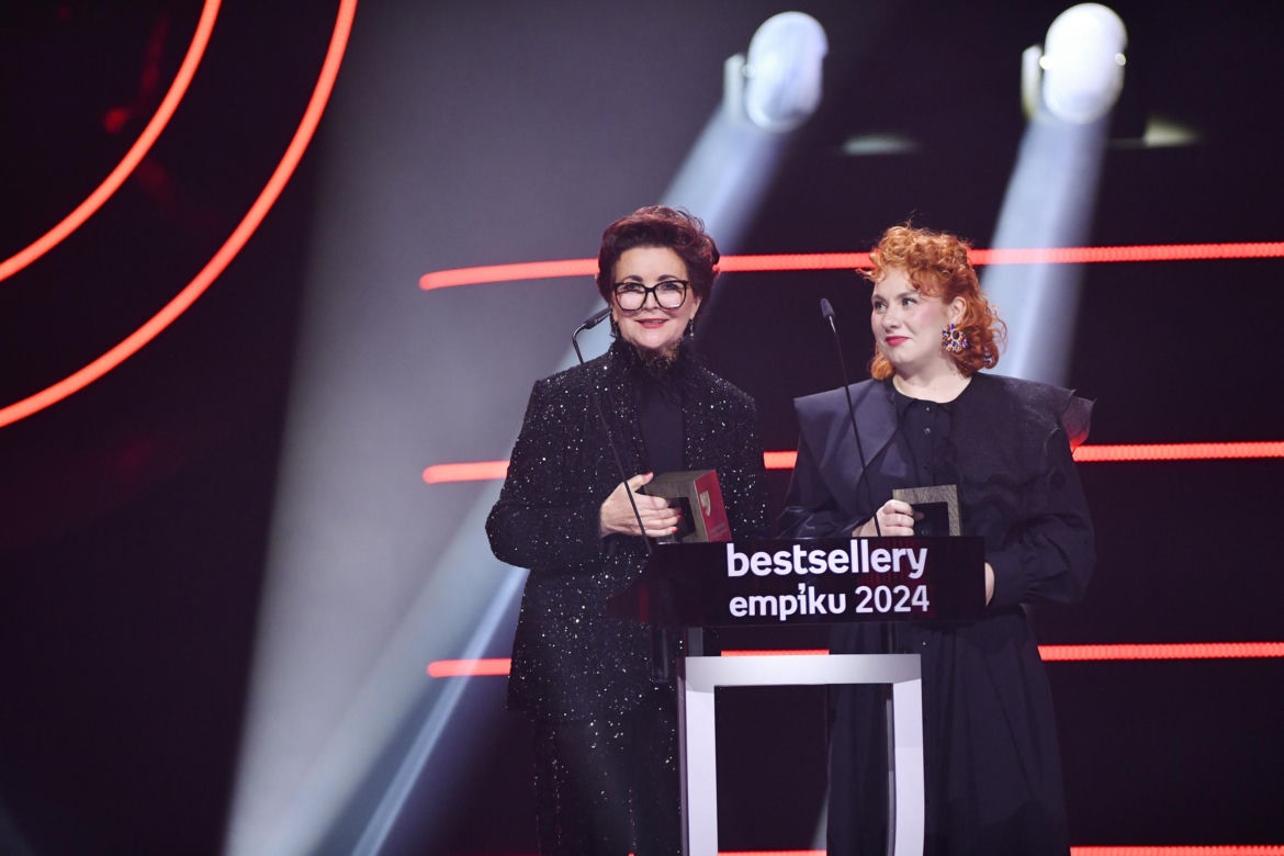 Jolanta Kwaśniewska na gali Bestsellery Empiku 2024