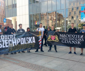 Katowice: Narodowcy demonstrowali w Katowicach! Domagają się m.in. dymisji Marcina Krupy [ZDJĘCIA, AUDIO]