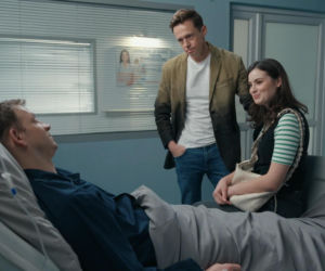 Barwy szczęścia odc. 3316. Błażej Modrzycki (Piotr Ligienza), Łukasz (Michał Rolnicki), Weronika (Maria Świłpa)