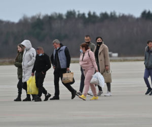 Turyści z Ukrainy wylądowali w Goleniowie