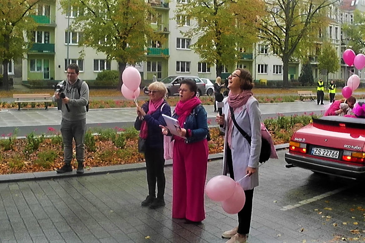 Marsz Różowej Wstążki w Szczecinie