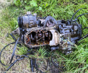 Wypadek seata na DK 65 Mońki - Knyszyn