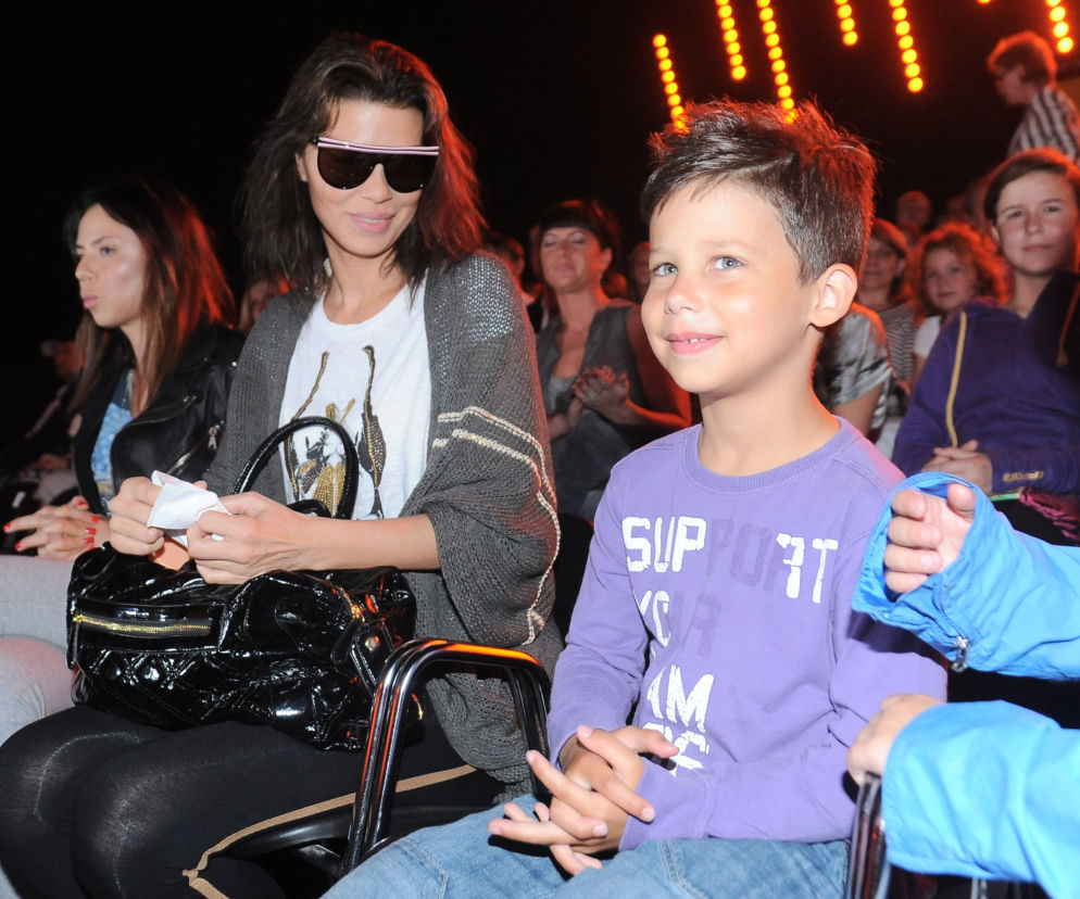 Edyta Górniak z synem
