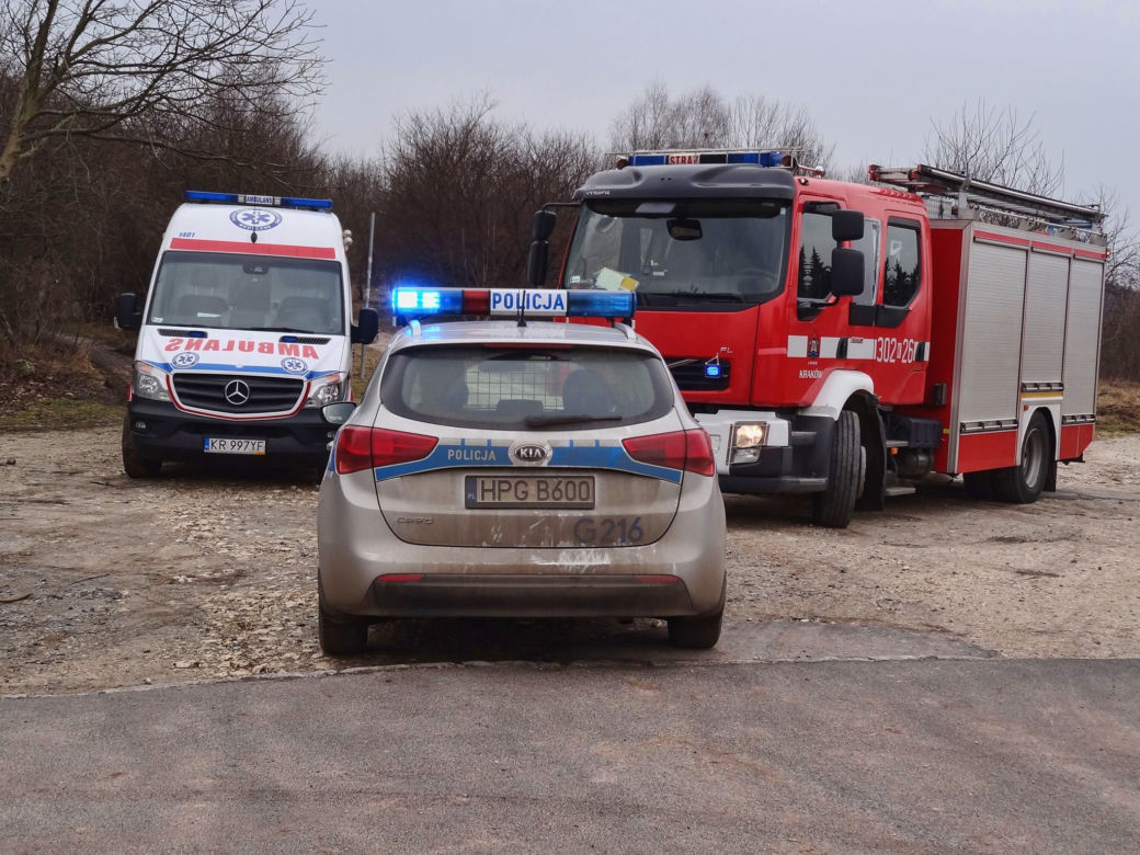 Pijany 20-latek spadł ze skały na Zakrzówku