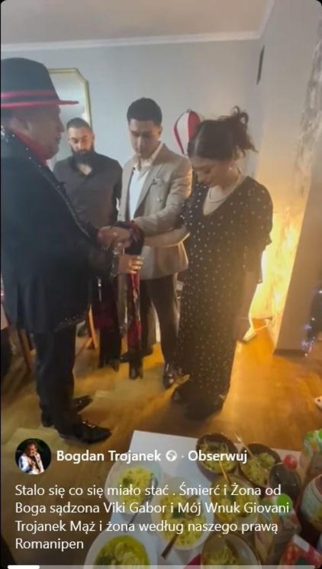 To naprawdę się stało?! Pokazali "ślub" Viki Gabor. Dziadek męża ujawnia wszystko!