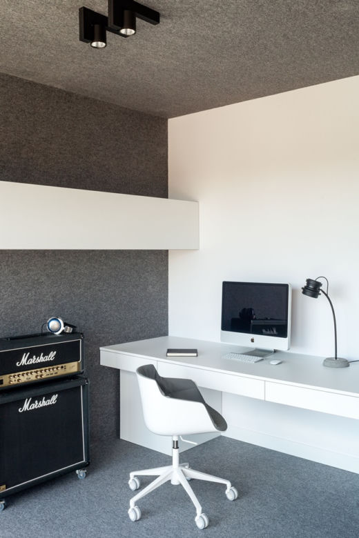 Gabinet "akustyczny" w apartamencie