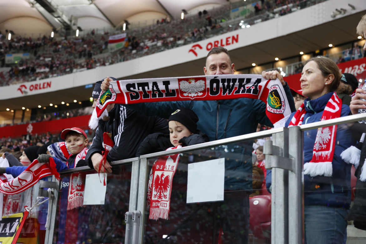 Kibice na meczu Polska - Estonia. Zdjęcia z trybun [21.03.2024]
