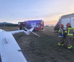 Dramat na lotnisku w Bielsku-Białej. Szybowiec uderzył w płytę lotniska