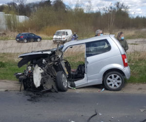 Wypadek w Barwicach
