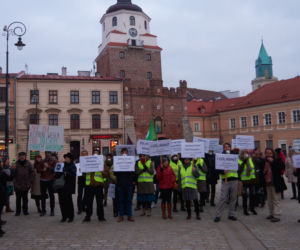 Przeciwko zabudowie Górek Czechowskich. „Strajk dla Ziemi” w centrum Lublina