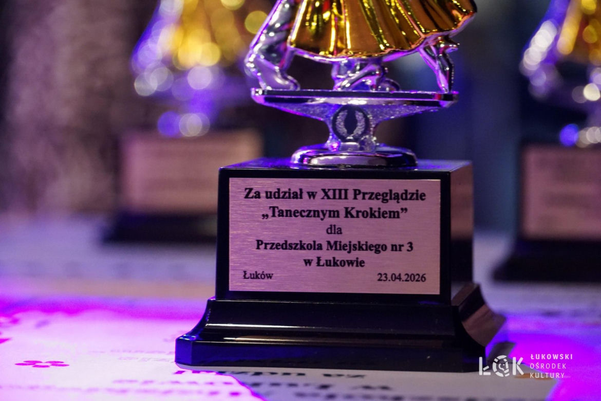 XIII Przedszkolny Przegląd „Tanecznym Krokiem” w Łukowskim Ośrodku Kultury 2026
