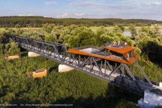 Most Europejski na Odrze w Siekierkach. Nieużywana infrastruktura kolejowa otrzymała tu od architektów nowe życie
