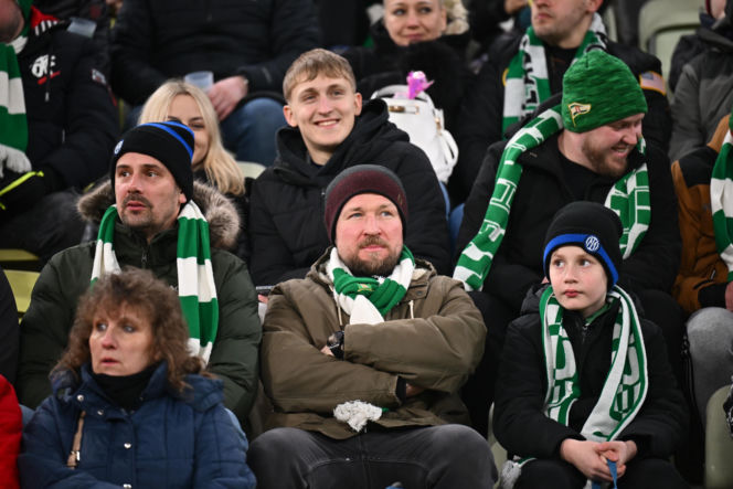 Lechia Gdańsk - Jagiellonia Białystok: Zdjęcia kibiców i zawodników z meczu 24. kolejki PKO BP Ekstraklasy