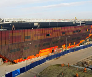 Budowa Morskiego Centrum Nauki - listopad 2021