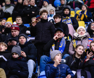 Arka Gdynia - Raków Częstochowa, zdjęcia kibiców i piłkarzy z meczu 17. kolejki PKO BP Ekstraklasy