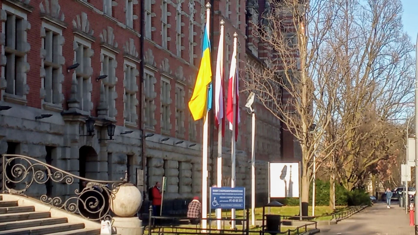 Szczecin solidarny z Ukrainą