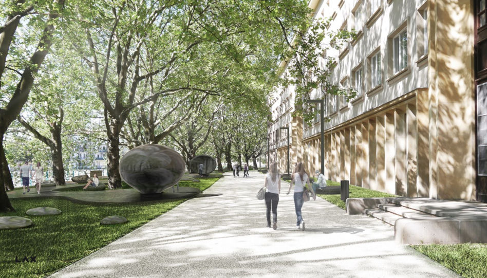 Bulwar fizyków we Wrocławiu – rewitalizacja nabrzeża Odry