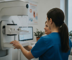 To badanie może wykryć raka piersi, zanim pojawią się objawy. Na Polki czeka prawie 378 tys. terminów