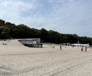 Ruina na plaży czyli zabytkowe kąpielisko Morskie Oko w Kołobrzegu