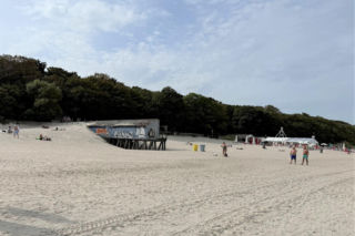 Ruina na plaży czyli zabytkowe kąpielisko Morskie Oko w Kołobrzegu