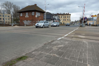 Ulica Święciechowska w Lesznie przed remontem