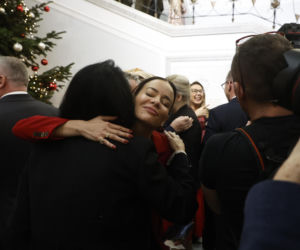 Połamali się opłatkiem w Sejmie