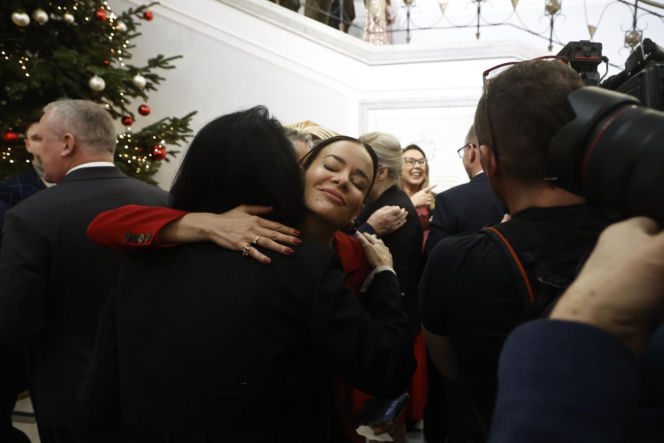 Połamali się opłatkiem w Sejmie