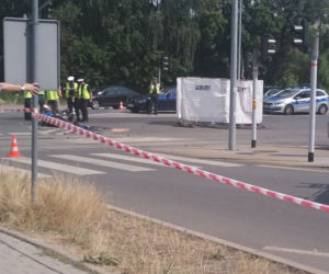 Wypadek w Bytomiu! Samochód wjechał czołowo w motocyklistę, są ranni!