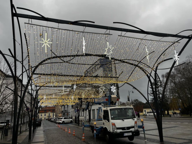 Zobacz hit Białostockiego Jarmarku Świątecznego 2025. Tak wygląda „rozgwieżdżone niebo”