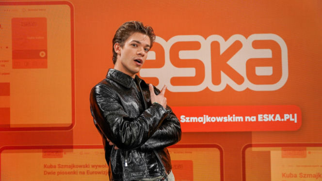 Kuba Szmajkowsi w redakcji ESKA.pl