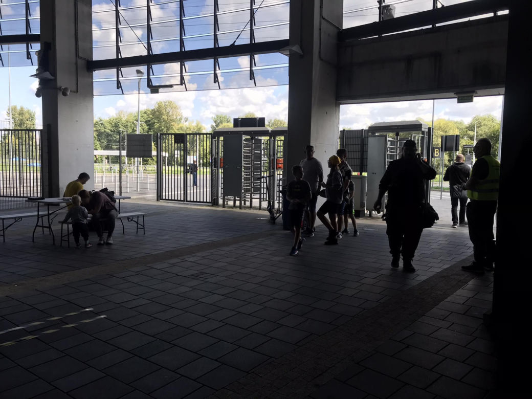 Spokój na Arenie Lublin. Sprawna akcja w czasie ewakuacji