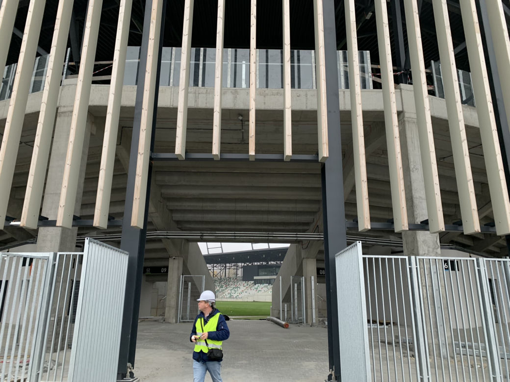 Zagłębiowski Park Sportowy na finiszu budowy