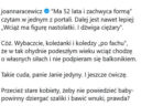 Nie dzierga szalików, nie opiekuje się wnukami. Joanna Racewicz nie daje sobie w kaszę dmuchać!