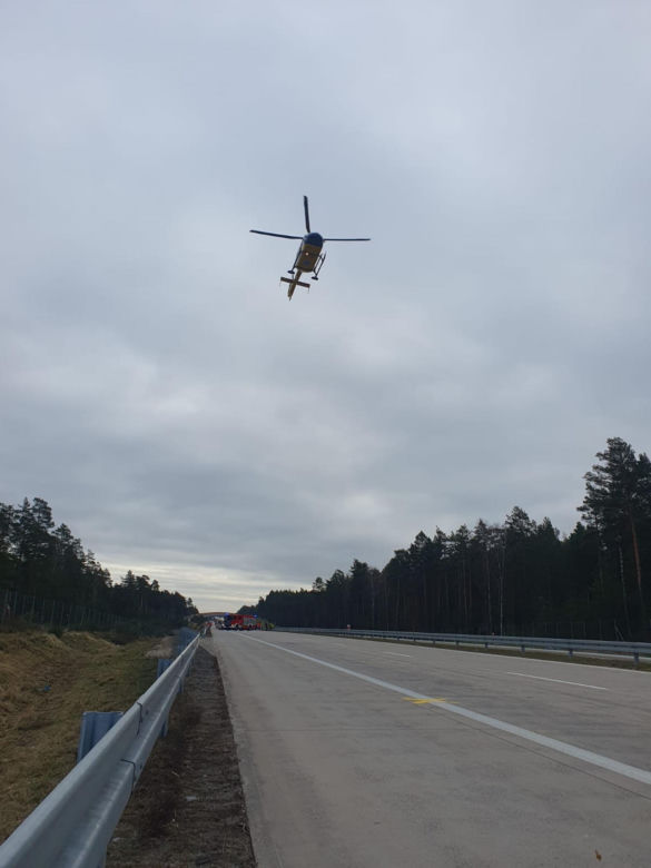 Wypadek na A18