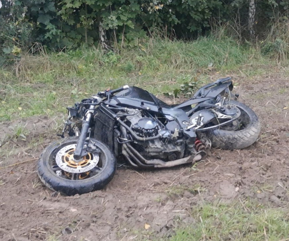 Makabryczna śmierć pod kołami motocykla. Horror w Polskowoli